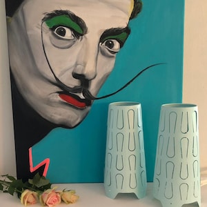 Ikea Kajuta B1222 table lamps Turquoise