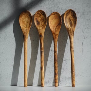 Handmade Olive Wood Cooking Sauce Spoon