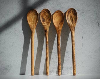 Handmade Olive Wood Cooking Sauce Spoon