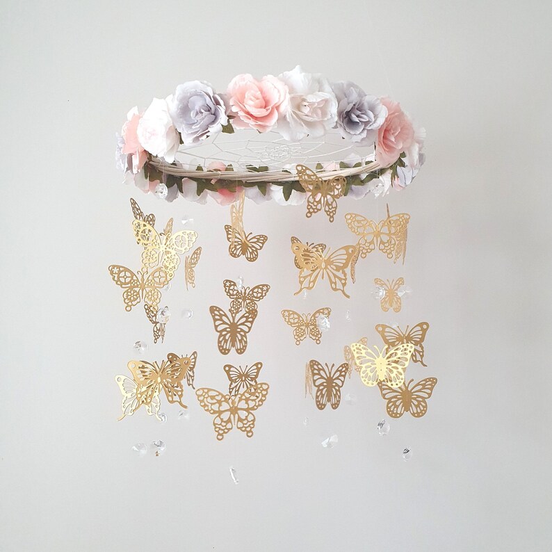 Butterflies Mobile Butterfly Chandelier Mobile Butterfly Etsy