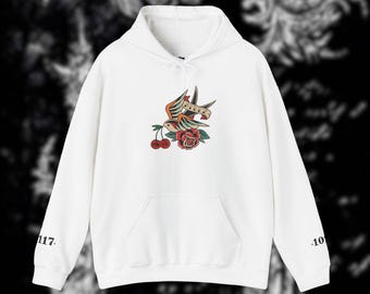 ATEEZ hoodie traditionele tattoo-stijl - 8M1T/Eight Makes One Team