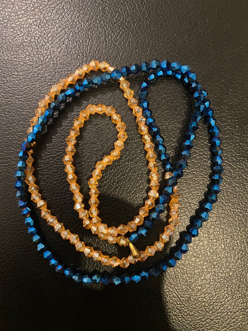 Two-Tone Waistbeads sold individually or set of 2