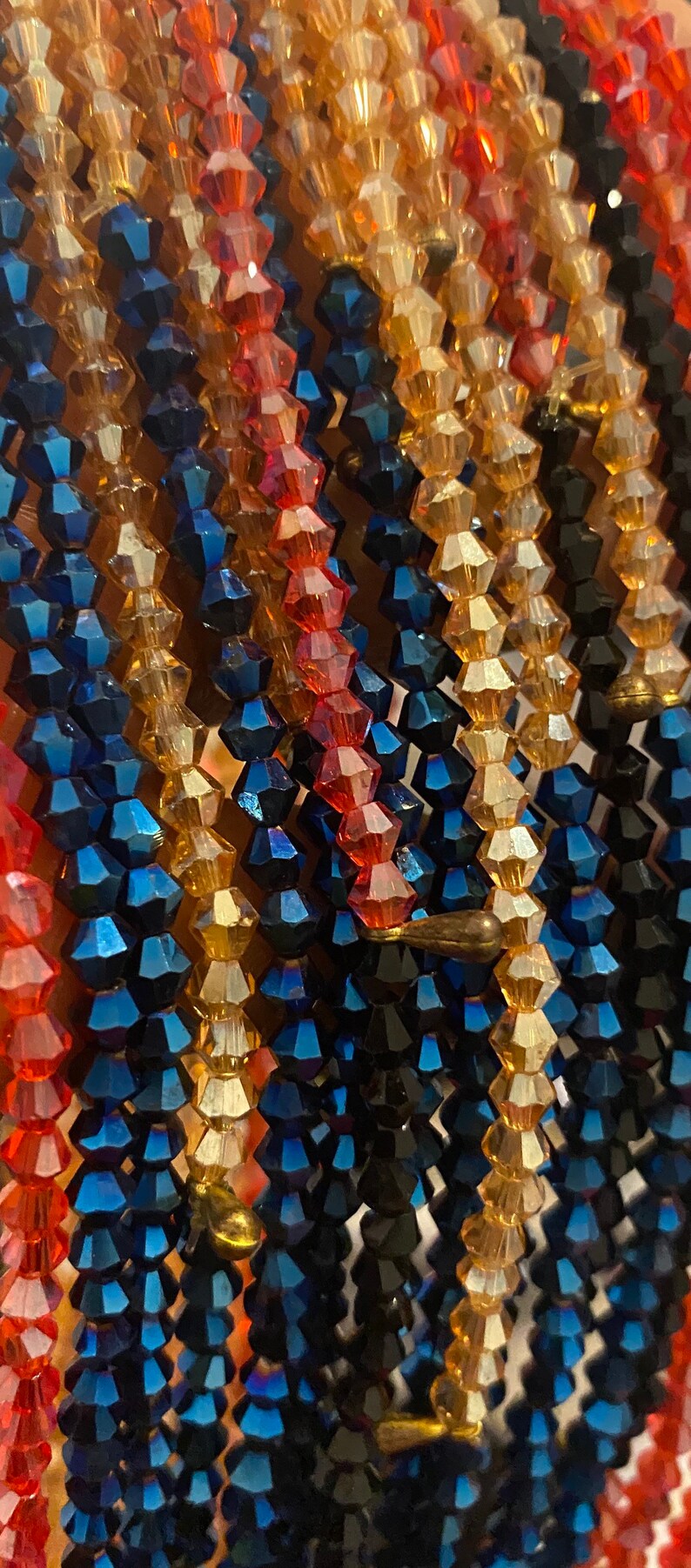 Two-Tone Waistbeads sold individually or set of 2