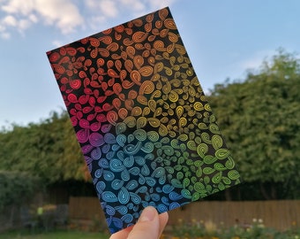 Rainbow pattern Print