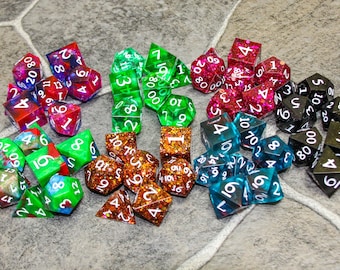 Juego de dados D&D