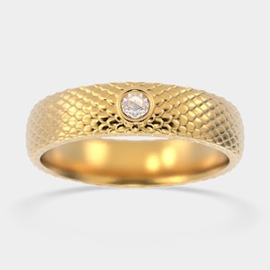 Anillo de piel de dragón, joyería Ouroboros, anillo Serpenti, anillo de serpiente, anillo de hombre con piedra, joyería oculta, anillo de dragón para hombre, anillo de serpiente para hombre.