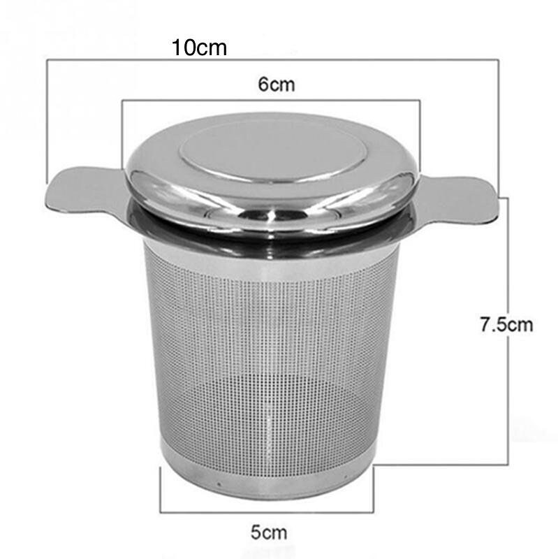 PERFECT Tea Strainer Lid Stainless Steel Rustproof Etsy
