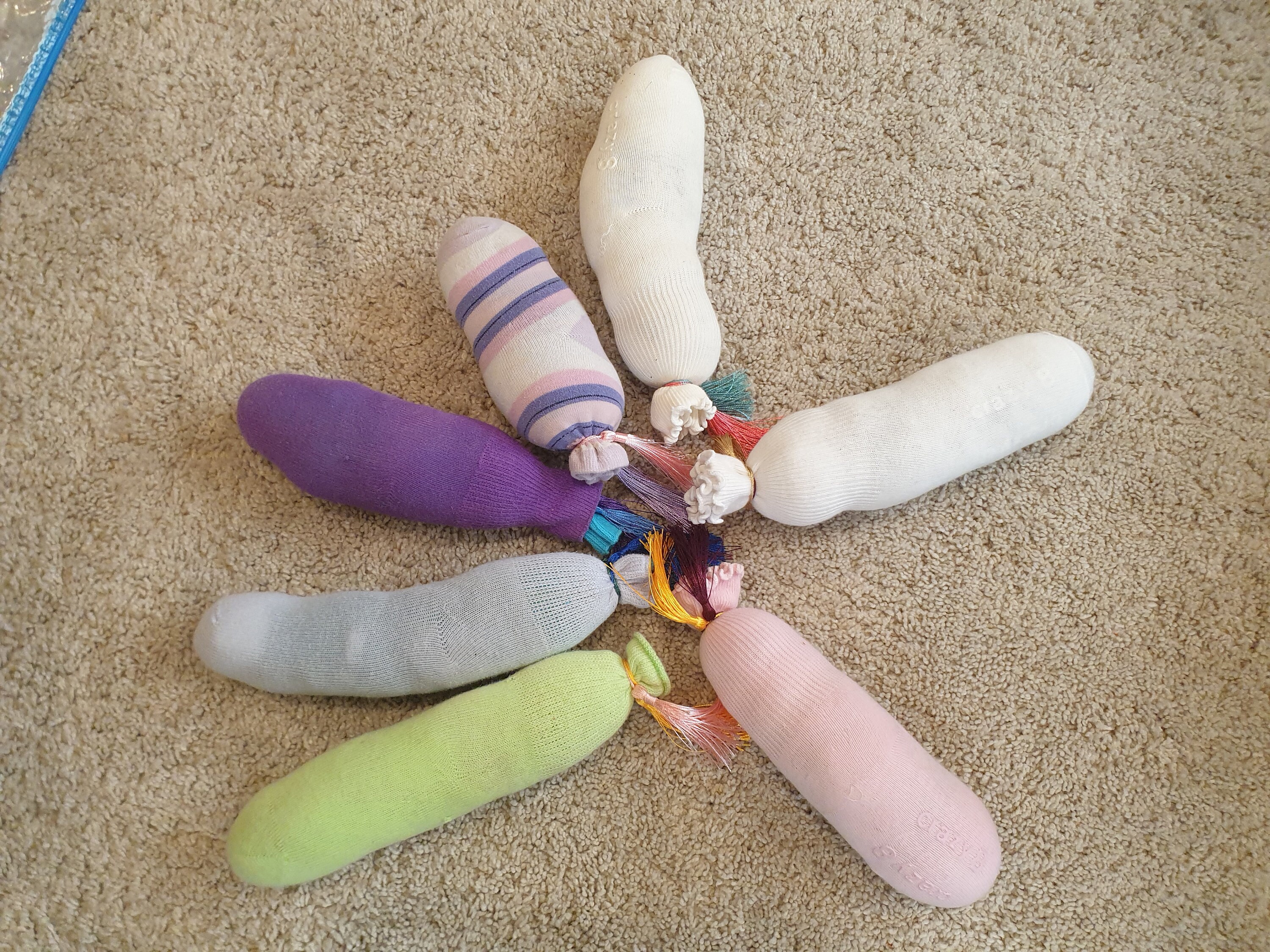 Catnip Sock Kick Toy Etsy