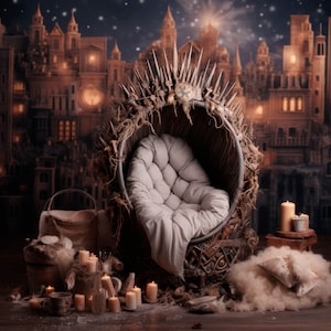 Newborn Digital Backdrop - Fairy tale Background