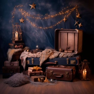 Newborn Digital Backdrop - Magical Digital Background for boys or girls