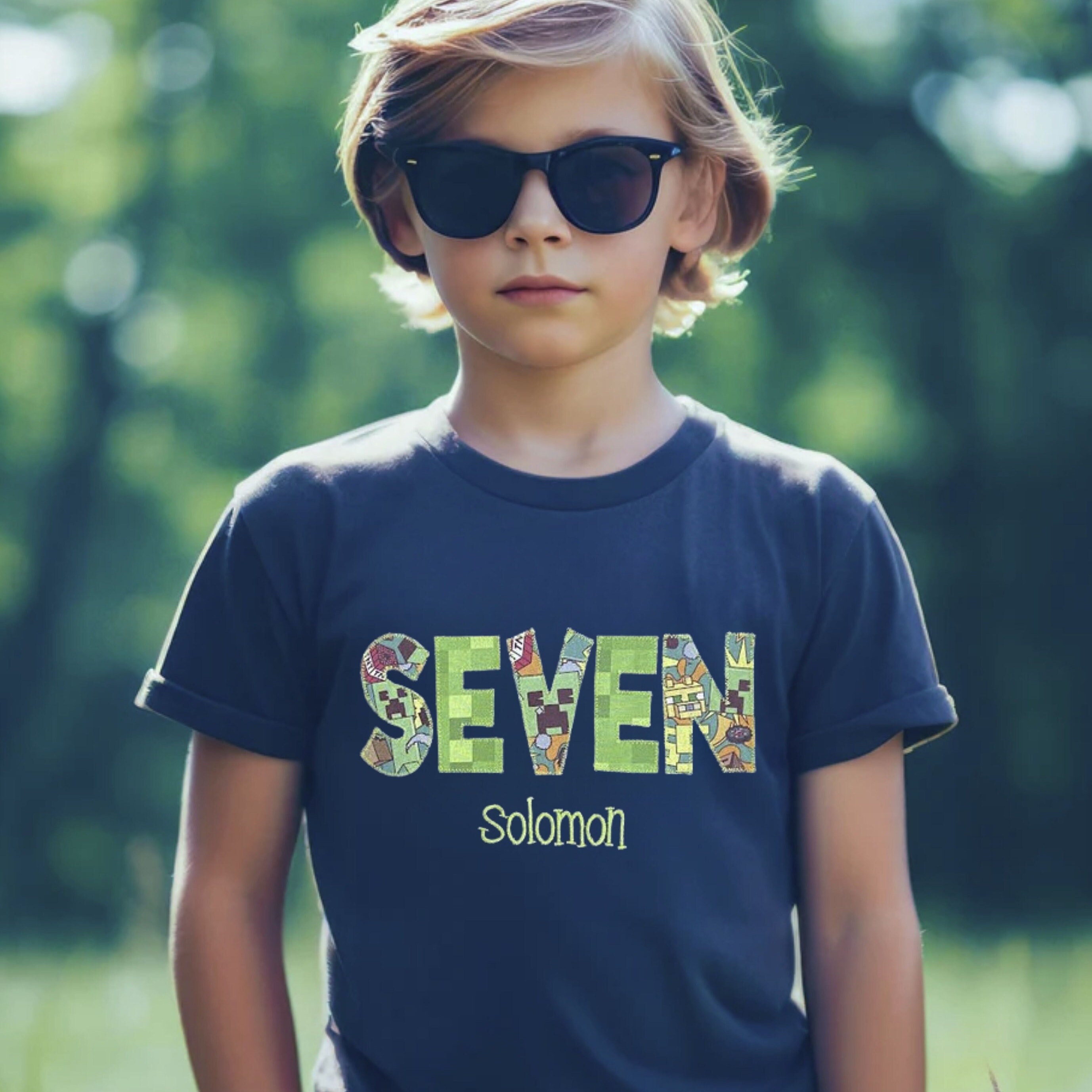 Minecraft Birthday Gamer Shirt
