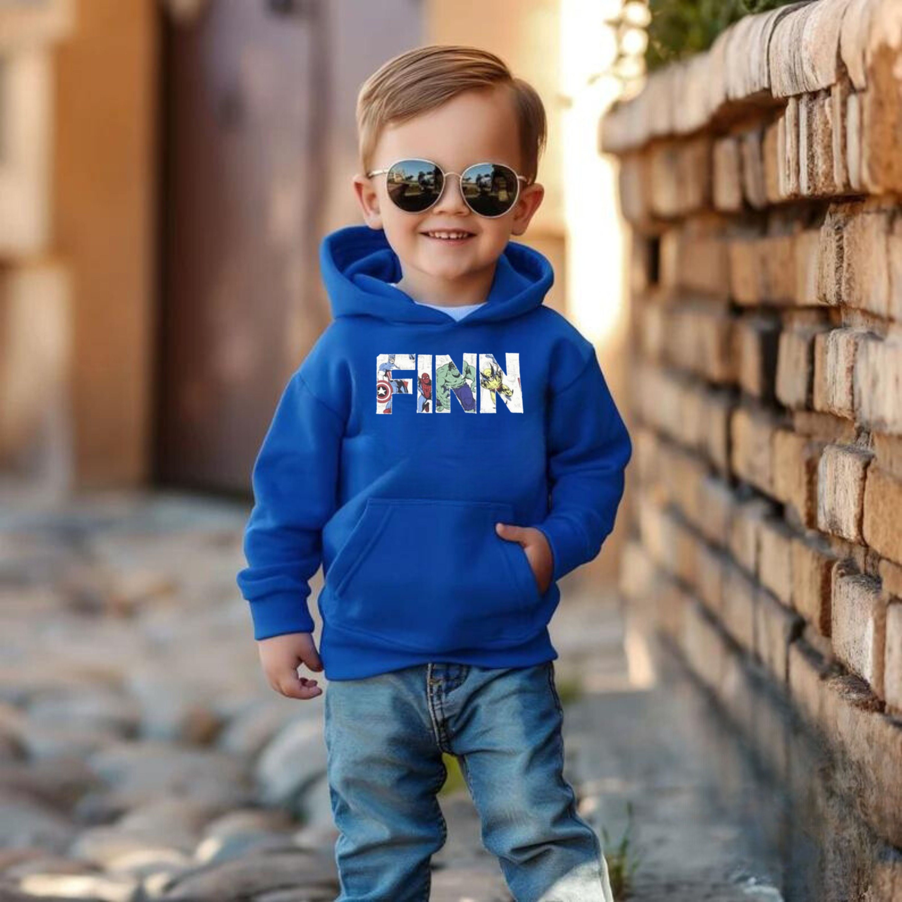 Kids superhero hoodies sale