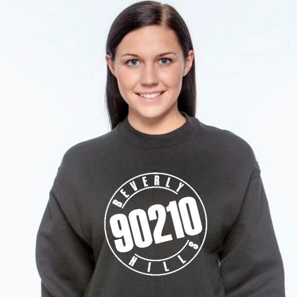 Beverly Hills 90210 Themed Crew Neck Sweatshirt for Women - Etsy