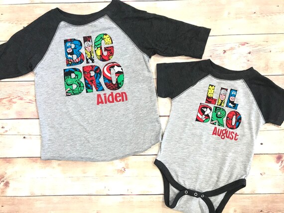 Big Brother Little Brother Superhero 
