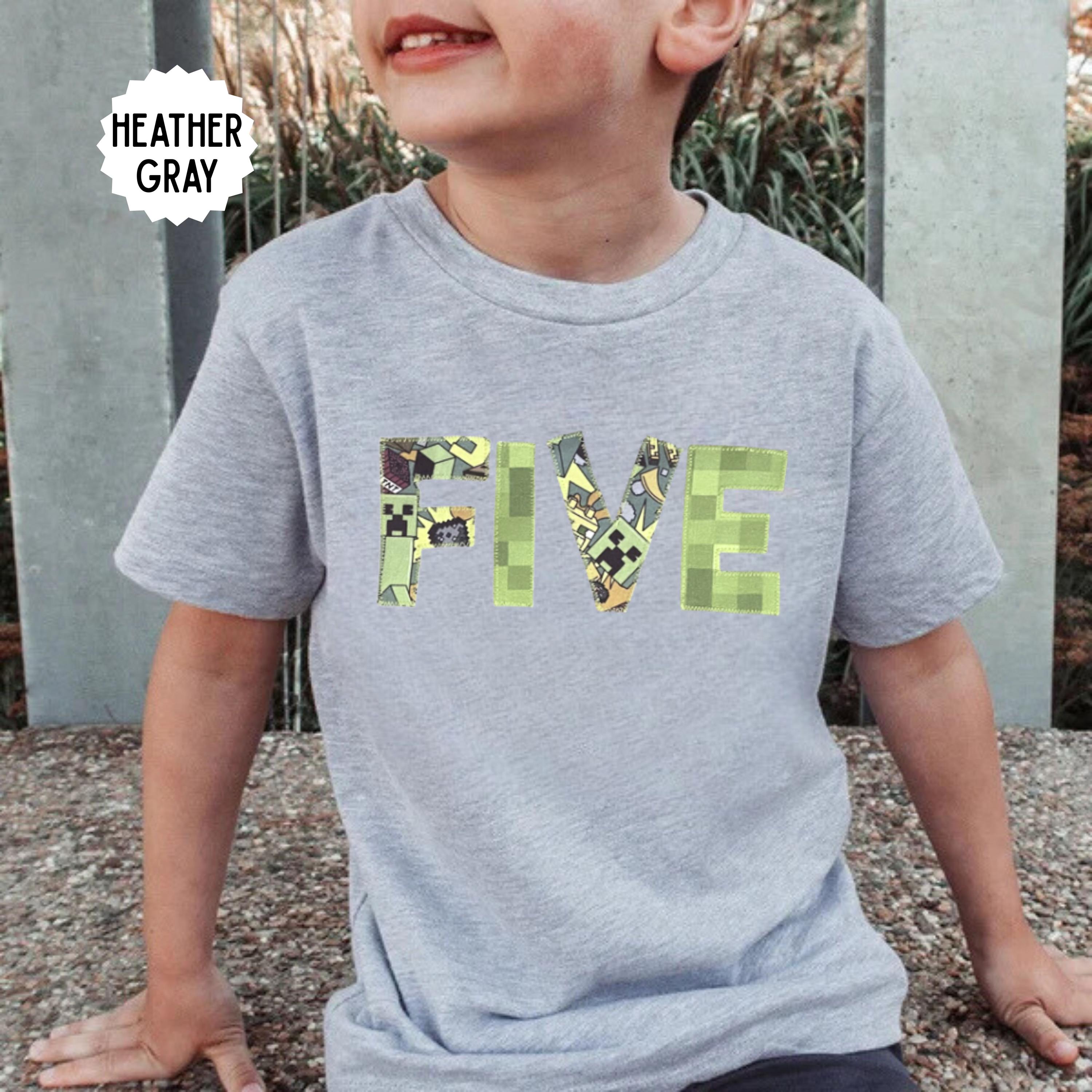 Minecraft Birthday Gamer Shirt