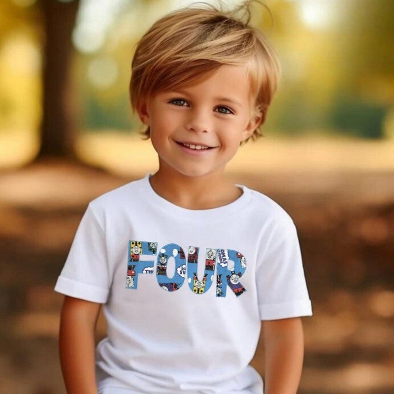 THOMAS & FRIENDS Maglietta per Ragazzi Il Trenino Thomas Blu