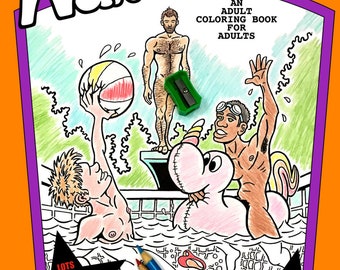 Gay Nude Coloring Book - Etsy