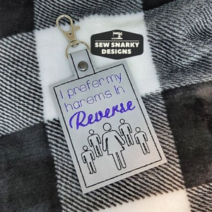 RH Keychain, Smut Book fan Keychain, Reverse Harem Keychain, Adult Humor Keychain