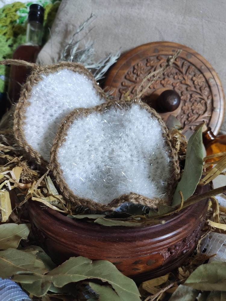Éponge Crochetée