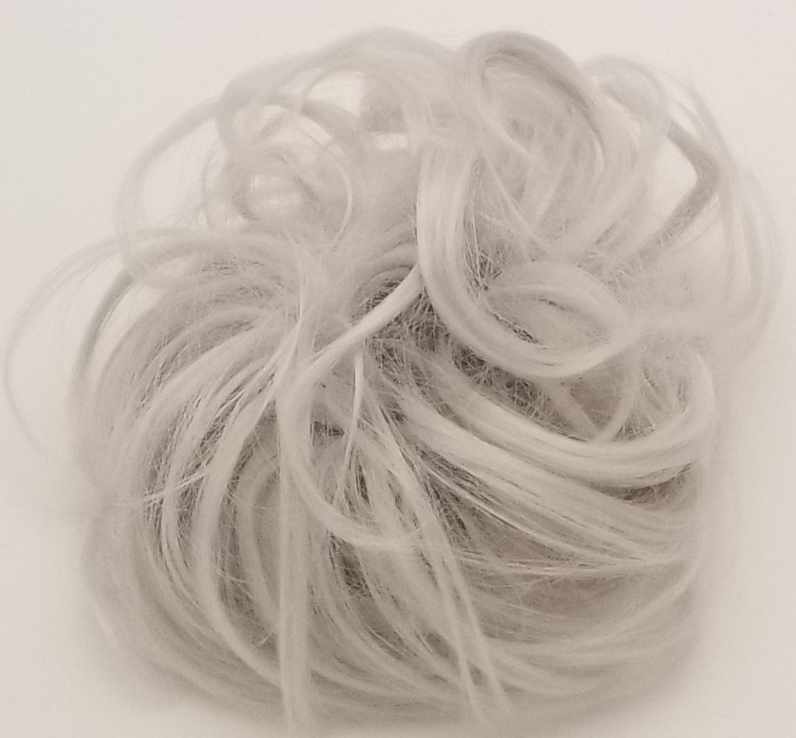 Silver/Gray Hair Scrunchies 2 sizes By DivaLoxs Etsy