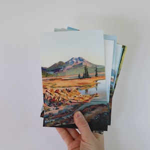 Pacote de cartas de paisagens do Oregon