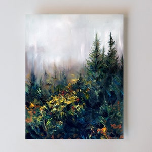 Forest Fog Print