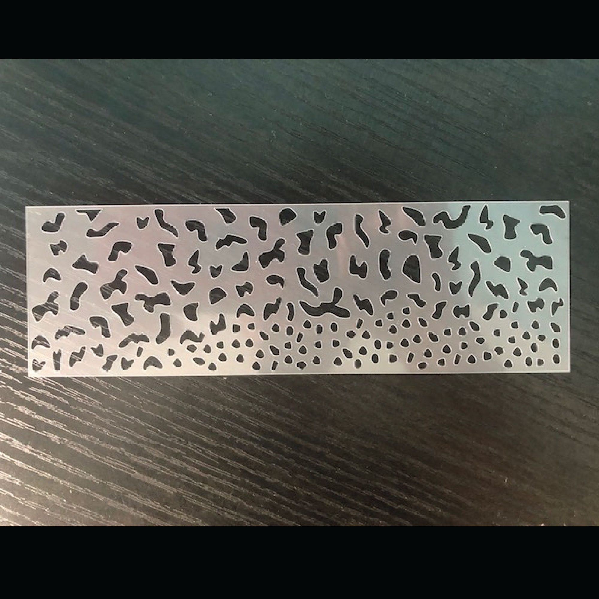 5 inch fishing lure stencil various patterns etsy