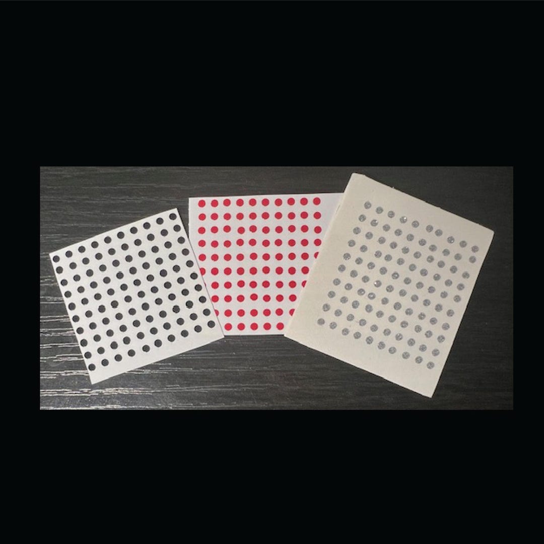 2mm Dot Stickers - Set of 100 - Etsy