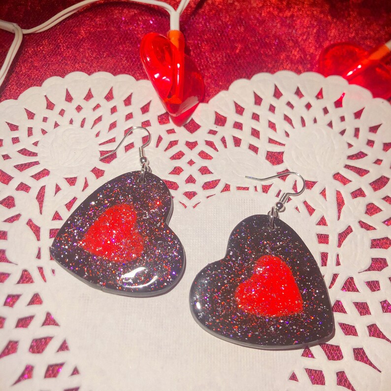 Valentines Day Powerpuff Girls Heart Handmade Jewlery
