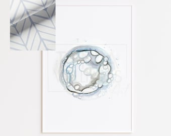 Custom Embryo Art - Nursery - Baby Shower Gift - New Baby - IVF - Embryo  - Watercolor  - Baby Gift - Nursery Decor -