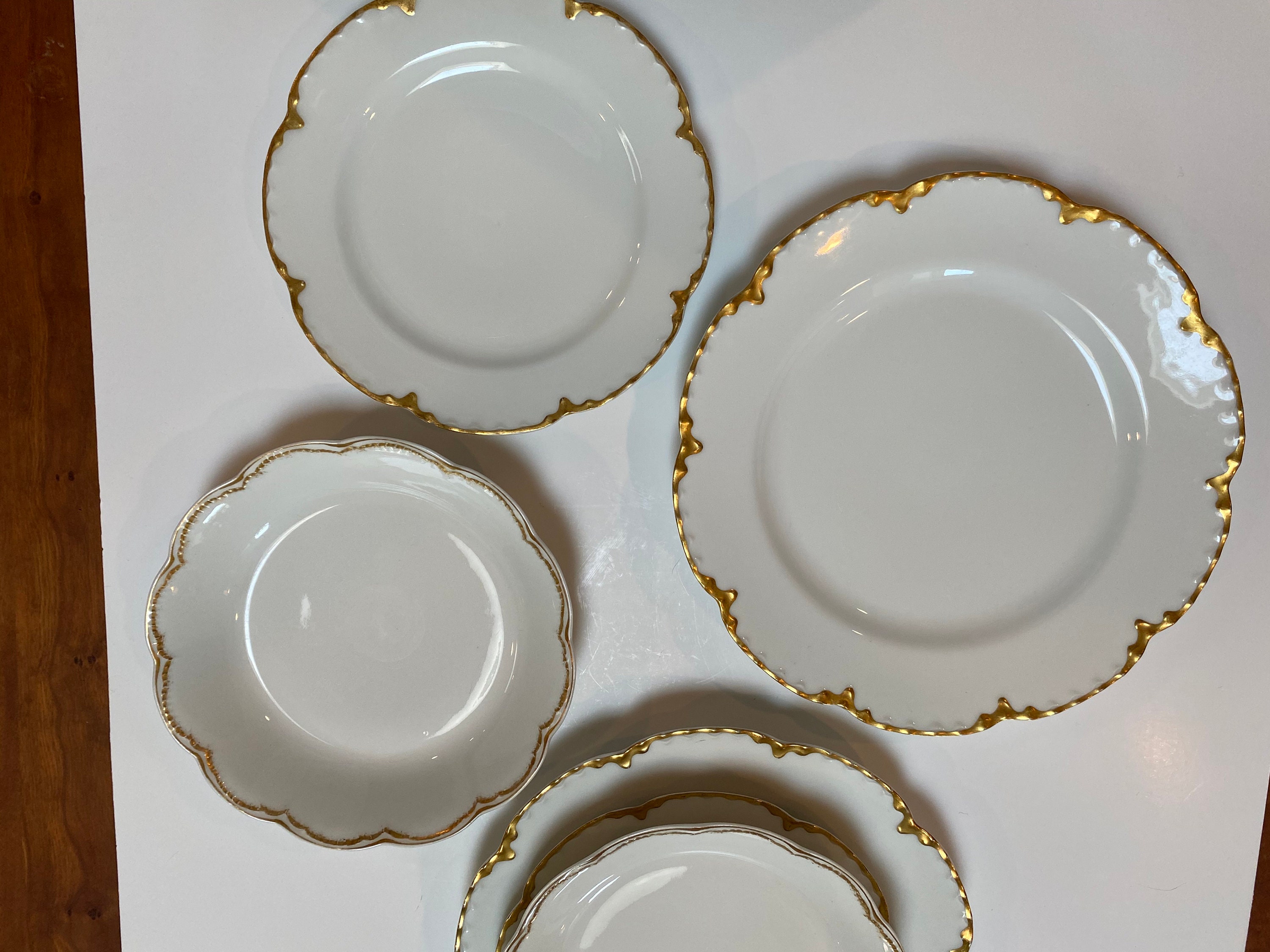 Set of 2 Antique Haviland Limoges Ranson 3 piece dinner set Etsy