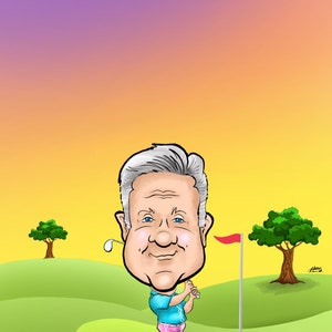 Digital Caricature image 9