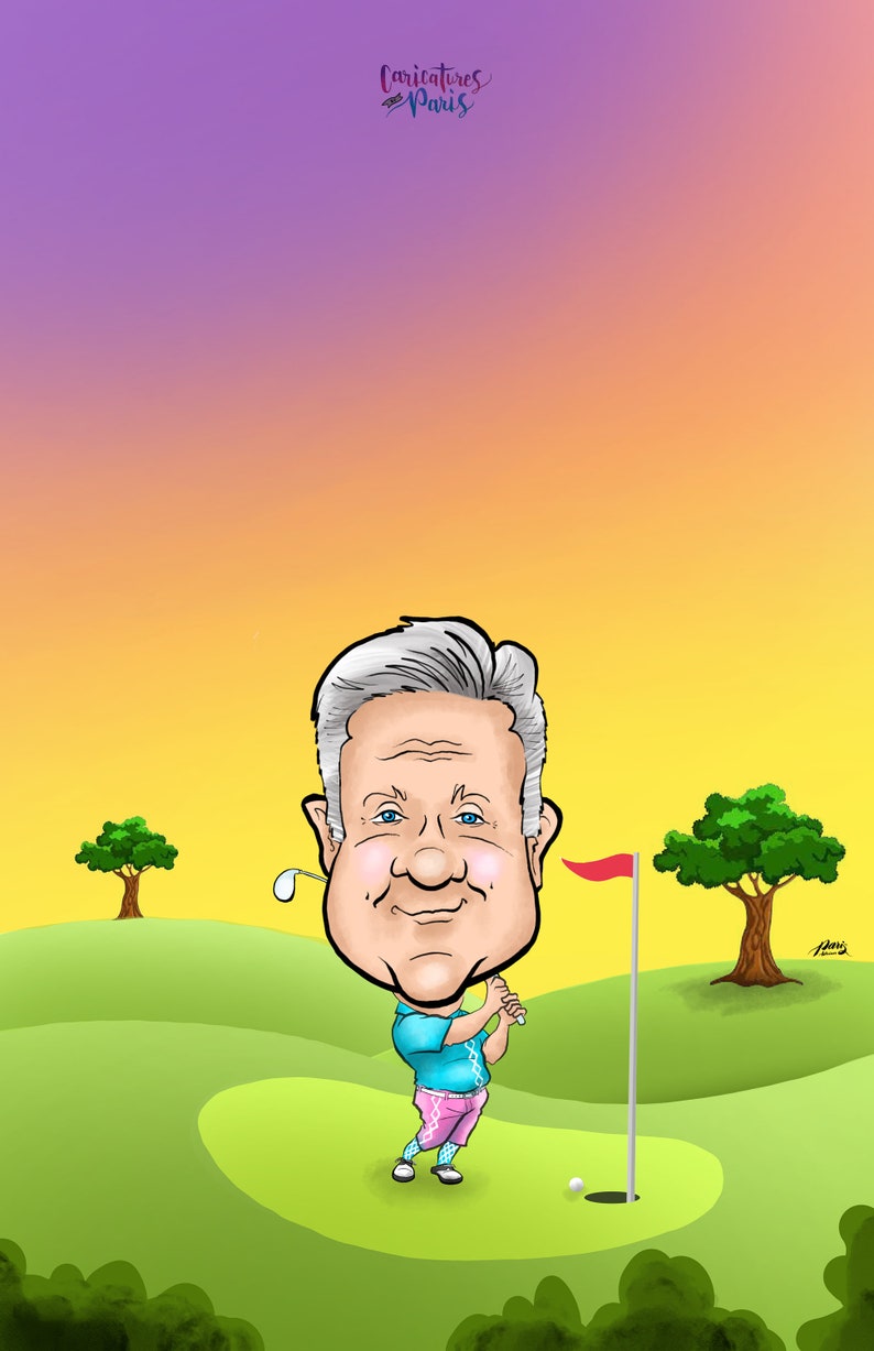 Digital Caricature image 9