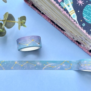 Washi Tape - Galaxy / Constellation Washi Tape / Journaling Washi Tape / Journal Supplies