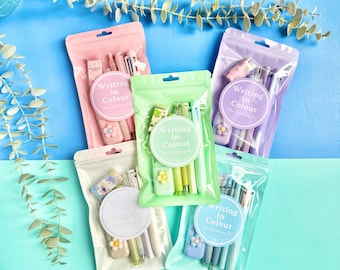 Colourful Stationery Gift Set – School Supplies, Study Kit & Desk Accessories