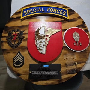 Custom Going Away Gift| Military Plaque| PCS Award and gift| Retirement and Recognition Plaque