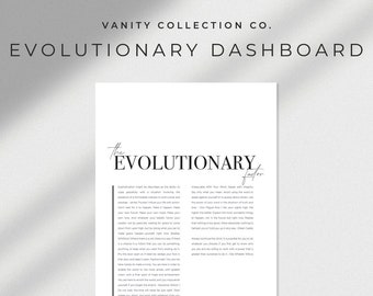 The Evolutionary Factor Dashboard - A5 Printable