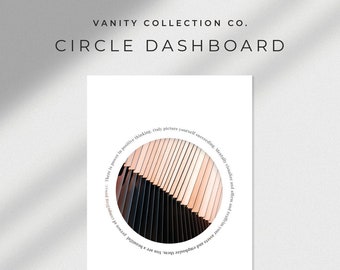 Circle of Success Dashboard - A5 Printable