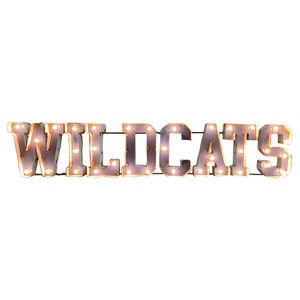 Kentucky Wildcats Recycled Metal Wall Decor