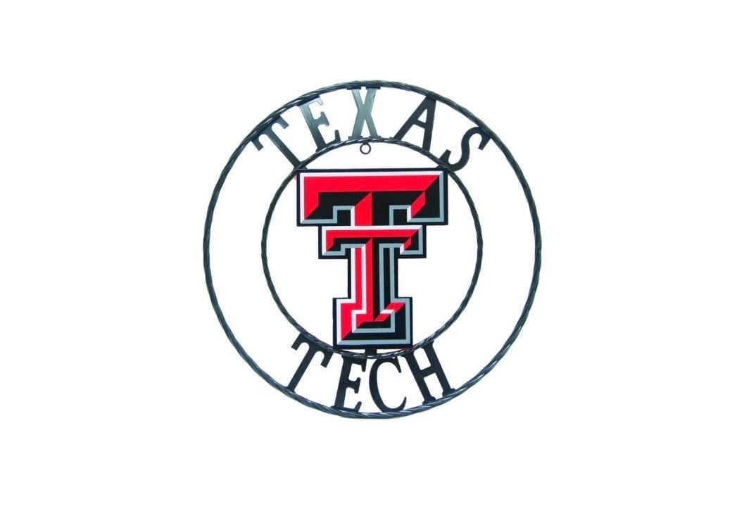 Texas Tech Decor Rig Texas Tech Wrought Iron Wall Decor - Etsy