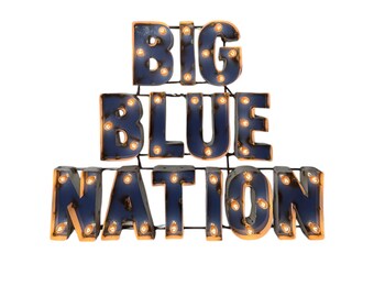 Univ. of Kentucky Wildcats "BIGBLUENATION" Illuminated wall decor
