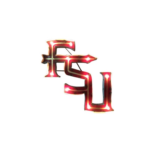 Tattered American Flag Florida State Metal Art Metal Wall Etsy