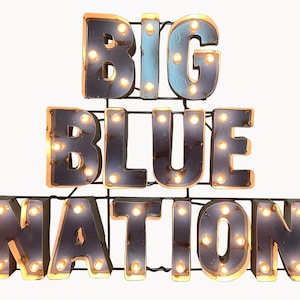 Kentucky Wildcats Recycled Metal Wall Decor