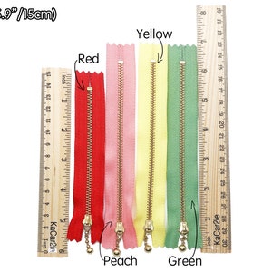 20cm YKK Bear ZippersVarious Color ZipperLaces Zippers Stylish Zipper Colors ZipperRibbon Zipper pullZipper for pouchZipper for dress image 7