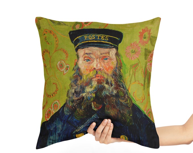 VINTAGE VAN GOGH Throw Pillow Cover With Insert Housewarming Gift Indoor Antique Original Watercolor Painting 148 Home Decor