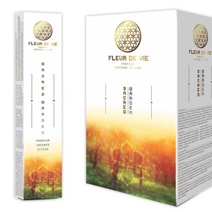 Sacred Garden Incense - Fleur De Vie - Bring in the Energy of Nature