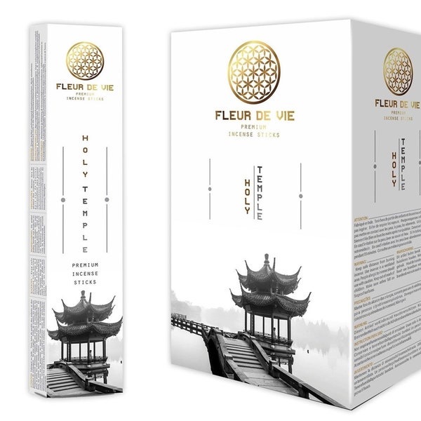 Holy Temple Incense - Fleur De Vie - Keep Your Space Serene