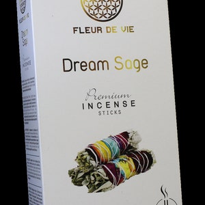 Dream Sage Incense - Fleur De Vie - Cleanse Your Space and Bring In Positivity!