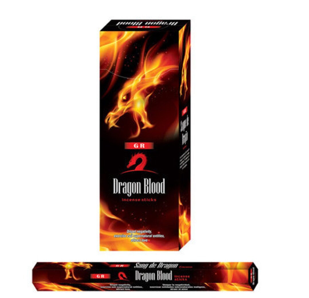 GR Dragon's Blood Incense Protect Yourself and the Space Around You Etsy