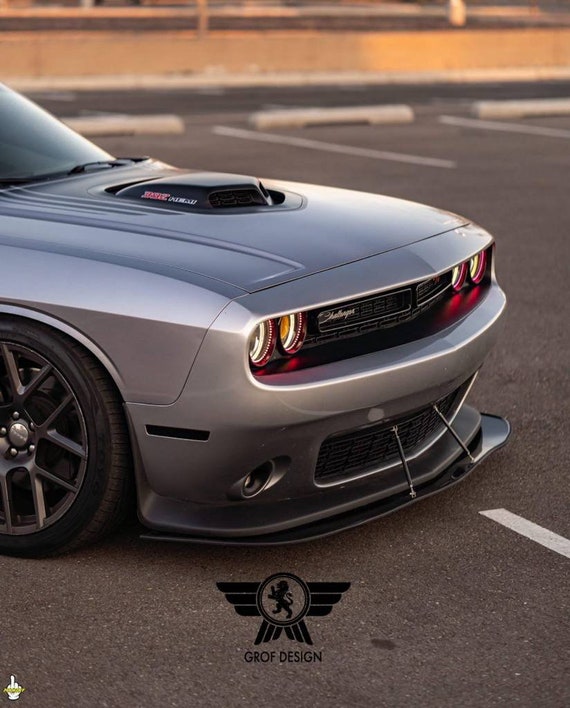 dodge charger scat pack front splitter